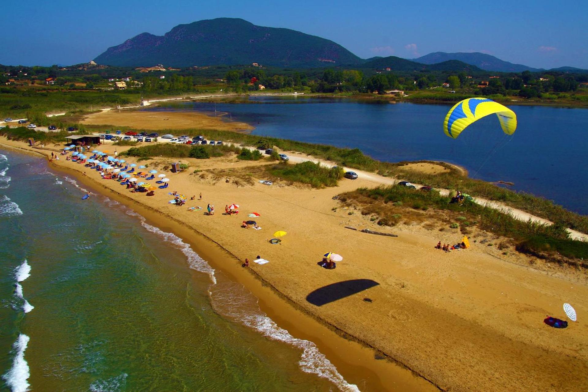 Villa Maxim With Private Pool & Tennis Court Halikounas Екстер'єр фото