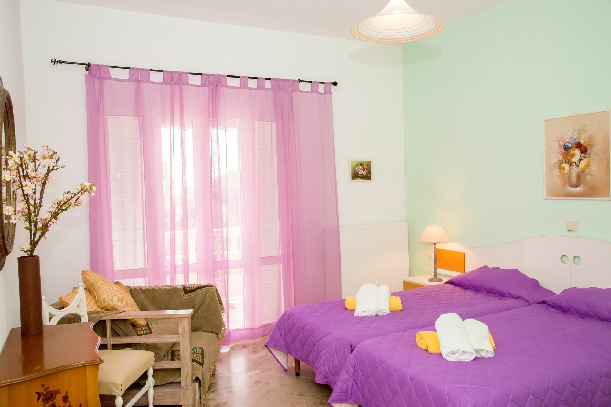 Villa Maxim With Private Pool & Tennis Court Halikounas Екстер'єр фото